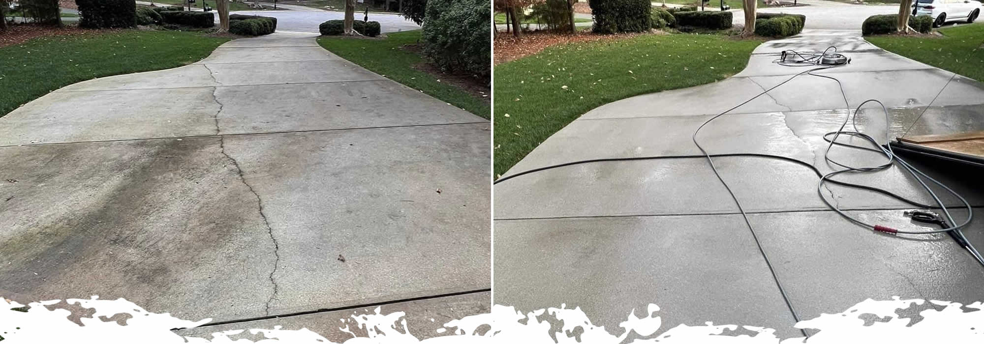 Concrete Driveway Cleaning