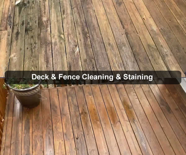 Deck & Fence Staining - Learn More