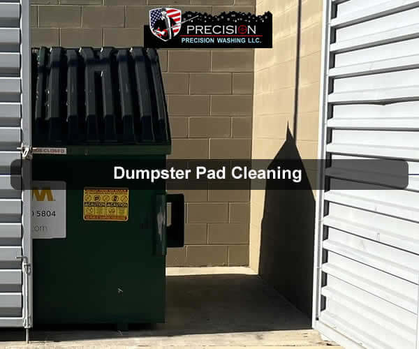 Dumpster Pad Cleaning